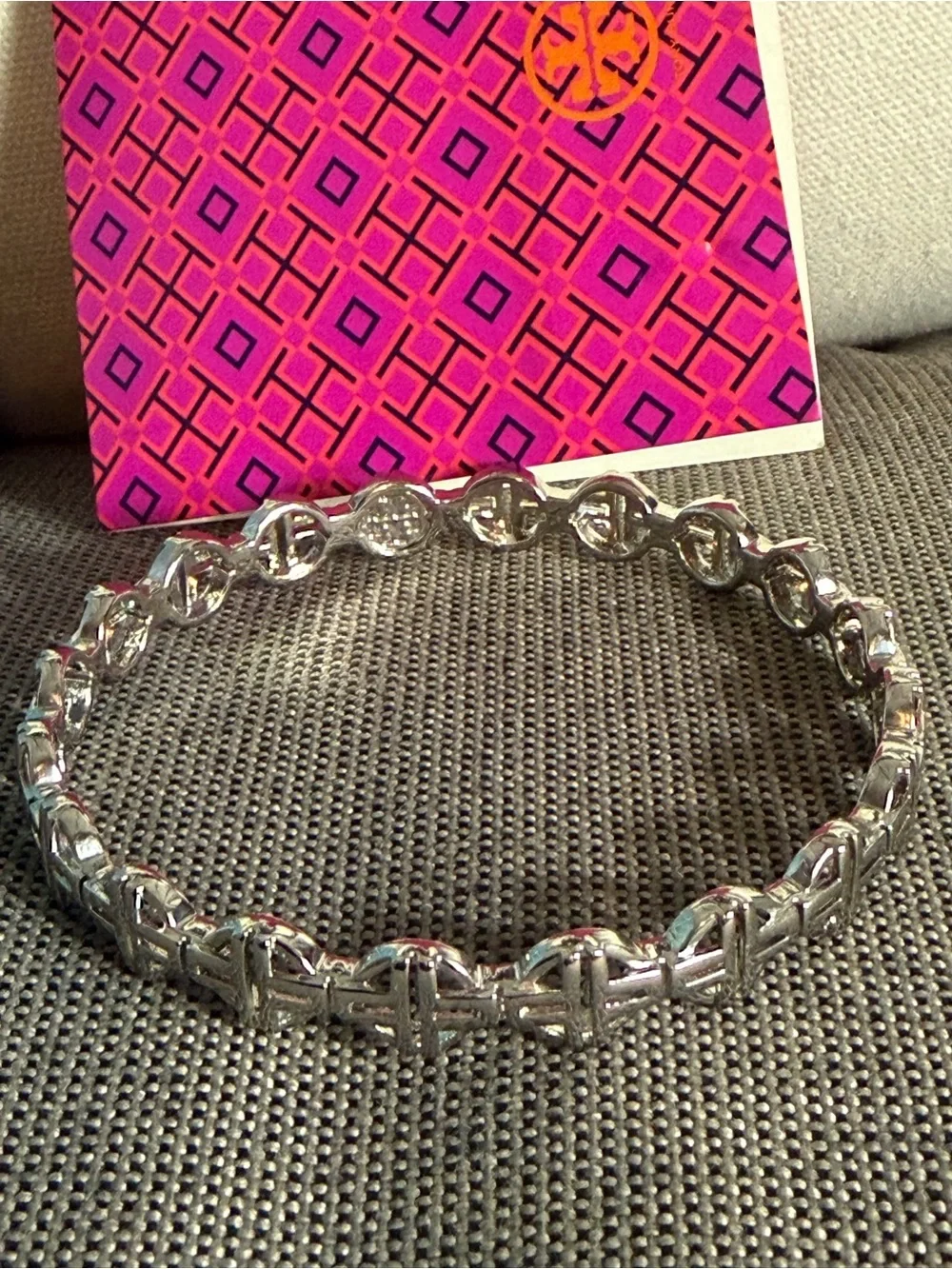 TORY BURCH Silver Womens Link Bracelet - Silver